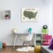 Stupell Industries National Parks Map Diagram Canvas Wall Art